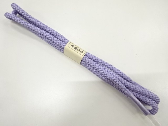JAPANESE KIMONO / UNUSED HAND-TIED OBIJIME